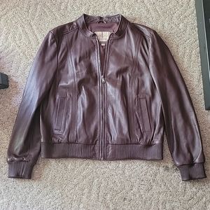 Women's Wilsons Leather Bomber Jacket